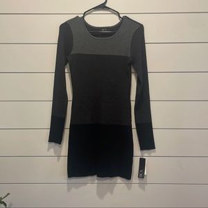 BCX Colorblock Bodycon Sweater Dress Women’s Size Medium